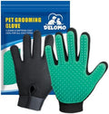 Pet Hair Removal Glove with 255 Silicone Tips by DELOMO