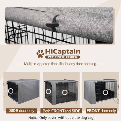 HiCaptain 30-Inch Dog Crate Cover - Image 4