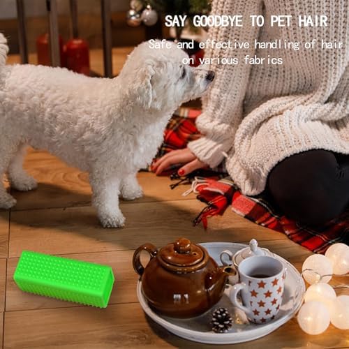 2pcs Pet Dog Cat Hair Remover, Pet Hair Removal Tool, Hollow Cleaner Brush - Image 4