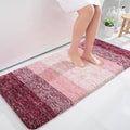 OLANLY Bathroom Runner Rug 47x24, Extra Soft Absorbent Microfiber Bath Rugs by OLANLY