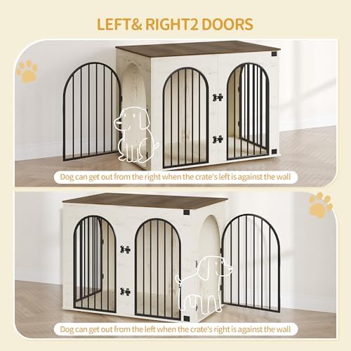 Hzuaneri 44.1'' Dog Crate Furniture, Dog Kennel Indoor - Image 5