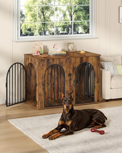 Hzuaneri 46.5'' Dog Crate Furniture, Dog Kennel Indoor - Image 3
