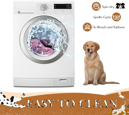 Replacement Dog Bed Covers Elastic Edged Washable 36" x 27" x 6" - Image 6