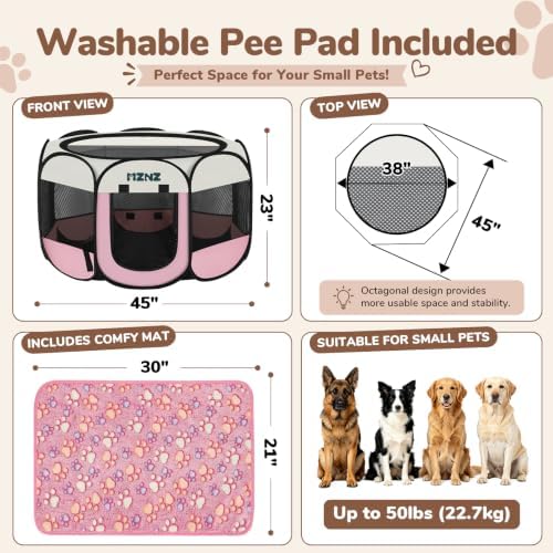 Dog Cat Small Animal Puppy Playpen Crate - Image 2