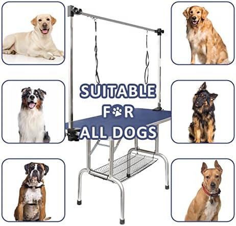 ROOMTEC 46" Dog Grooming Table, Foldable Home Pet Bathing Station - Image 3