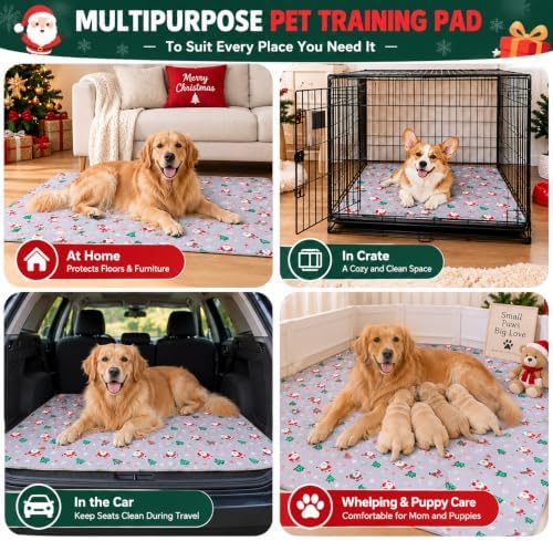 Aitmexcn Christmas Washable Pee Pad - Image 5
