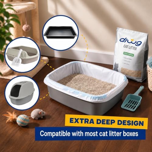 Cat Litter Box Liners, 2 Mil Thick - Image 2