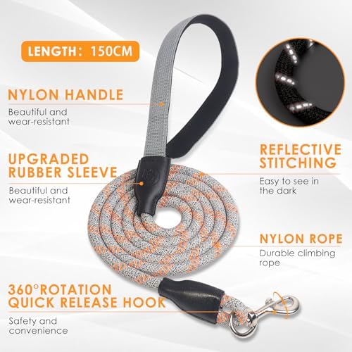 Dog Harness and Leash Set, No Pull Saddle Style Pet Harness, Breathable Mesh - Image 3