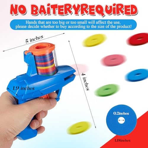 Sumind 2 Pcs Foam Disc Shooter Blasters - Image 2