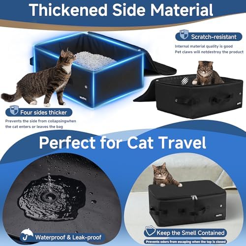 Portable Cat Travel Litter Box - Image 3