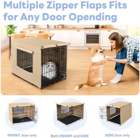 Seiyierr Dog Crate Cover - Image 2