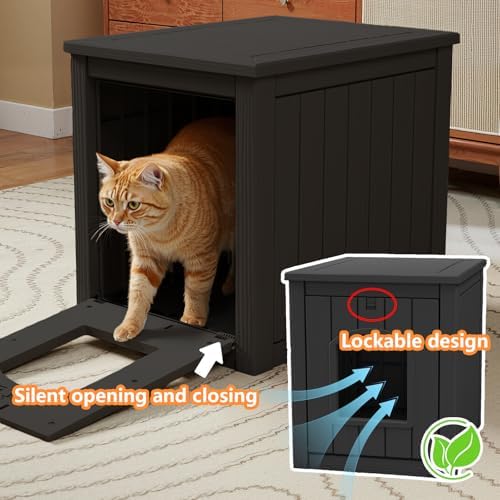 PatioZen Resin Cat Litter Box Enclosure - Image 4