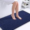 OLANLY Bathroom Runner Rugs 44x24, Soft Absorbent Chenille Bath Rugs, Rubber by OLANLY