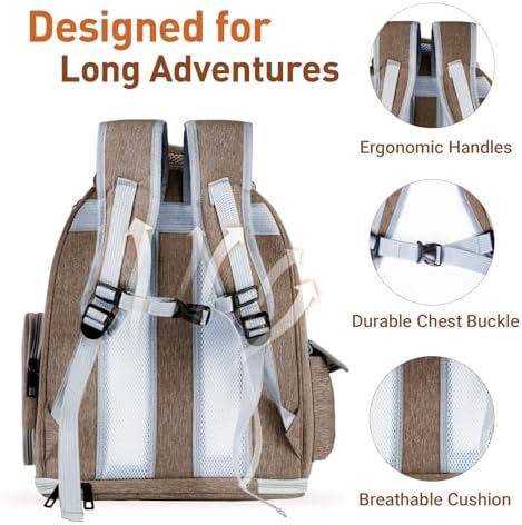 Cat Backpack Carrier Clear Bubble Window - Image 4
