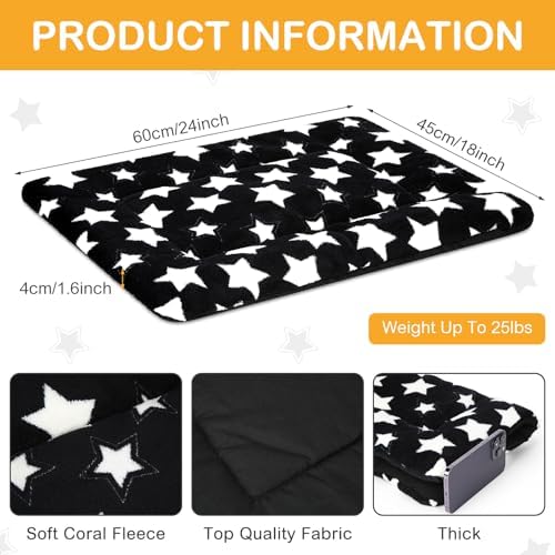 VitalCozy 4 Pcs Dog Crate Pads Soft Warm - Image 2