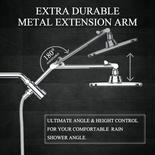Veken 14" Wide Rain Shower Head - Image 2