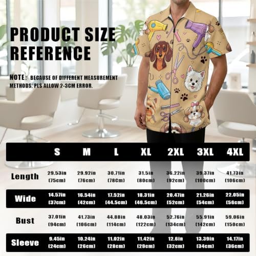 Grooming Smock for Dog Groomer Professional Design Water Hair Proof - Image 7