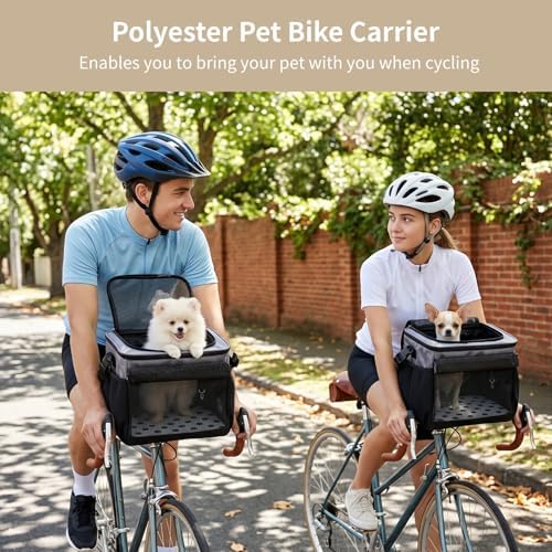 Dog Bike Basket, Cat Backpack Carrier - Image 3