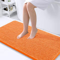 OLANLY Bathroom Runner Rugs 40x24, Extra Soft Absorbent Chenille Bath Rugs by OLANLY