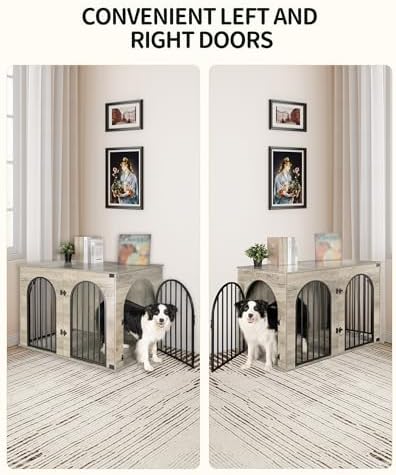 Hzuaneri 44.1'' Dog Crate Furniture, Dog Kennel Indoor - Image 5