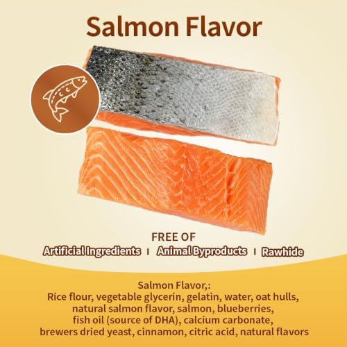 N-Bone Puppy Teething Rings, Salmon Flavor, Natural Puppy Teething Chews & Chew - Image 4