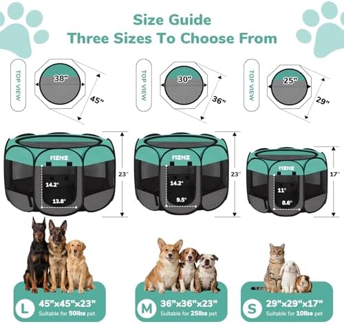 Dog Cat Small Animal Puppy Playpen Crate - Image 2