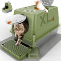 Stainless Steel Litter Box by Unknown