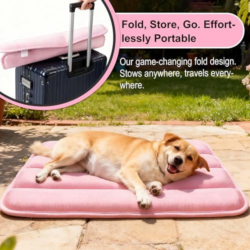 pobopobo Dog Crate Pad, Ultra Soft & Anti-Slip Kennel Mat, Secure Fit - Image 5