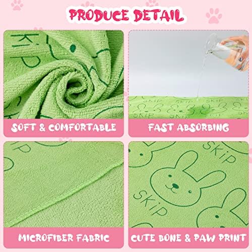 Tatuo 22 Pcs Dog Towels for Drying 20 x 40 Inch Pet Bath Towels Absorbent - Image 4