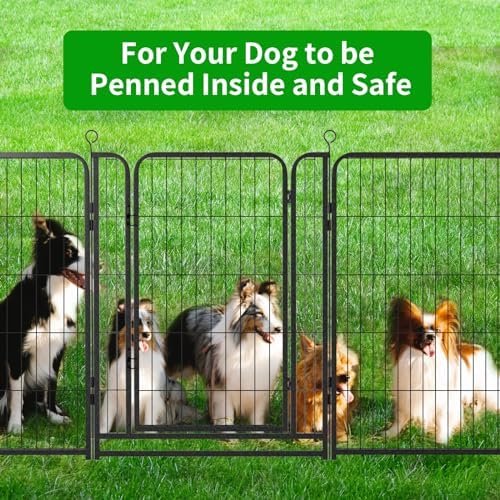 Kfvigoho Dog Playpen Outdoor Extra Wide 8 Panels Heavy Duty Dog Fence 40" - Image 6