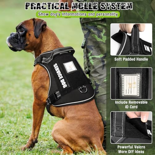 Tactical Dog Harness and Leash Set - Image 4