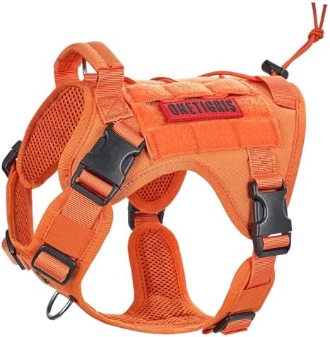 OneTigris Tactical Dog Harness Vest No-Pull Service Dog Vest by OneTigris