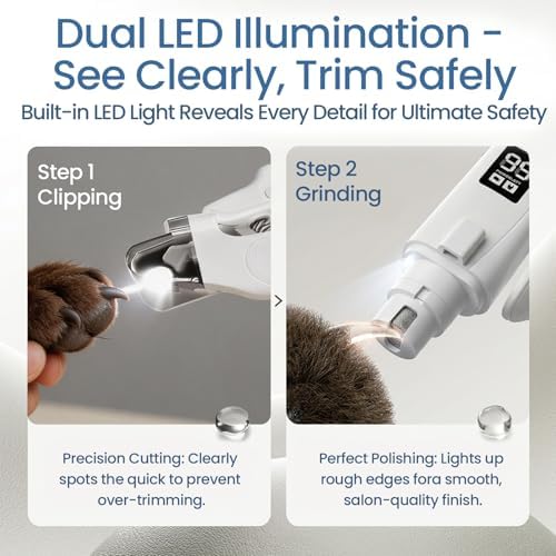 Dog Electric Nail Clippers & Grinder - Image 2
