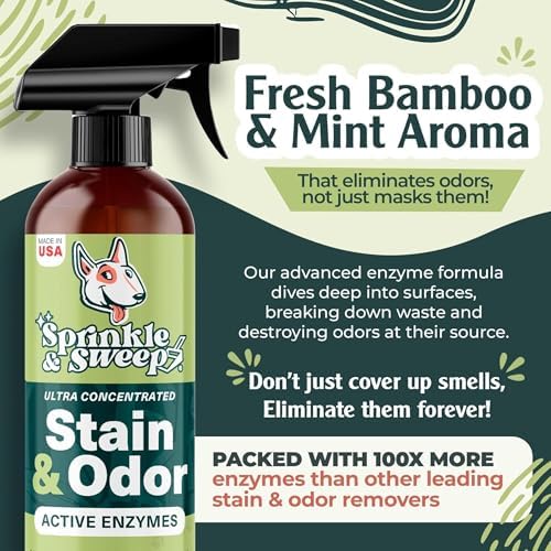Sprinkle & Sweep: Litter Box Deodorizer Bundle: 8oz Bag, Speed Sifter, 24oz - Image 4