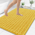 Smiry Bathroom Rugs 47X24, Extra Soft Rubber Backing Chenille Bath Mats by Smiry