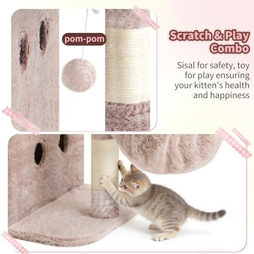 Heybly 25.6" Cat Tree for Large Cats - Image 7