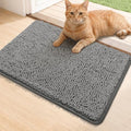 Bcoimo Super Absorbent Chenille Door Mat, Non-Slip Quick Dry Entryway Rug by Bcoimo