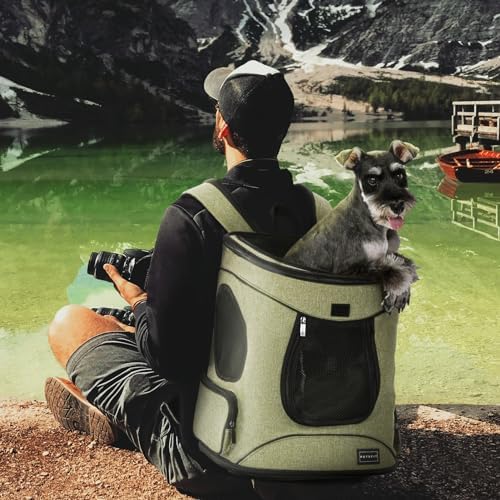 Petsfit Dog and Cat Backpack Carrier, Padded Waist Support - Image 5