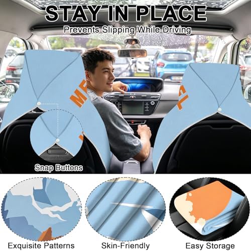 2 Pack Car Towels Seat Cover - Image 4