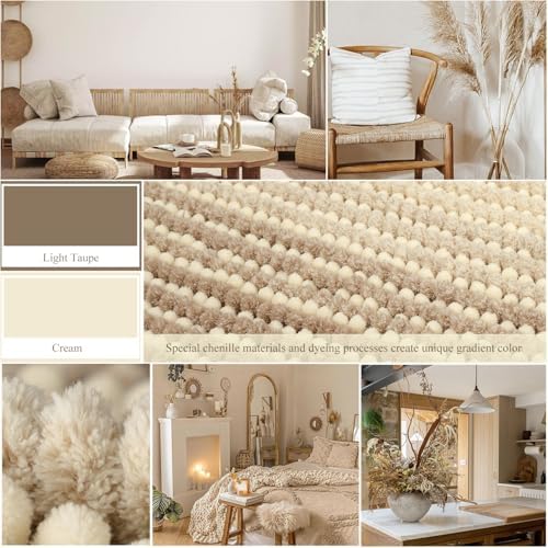 BSICPRO Bathroom Rugs, 20x32 Chenille Bath Mats - Image 2