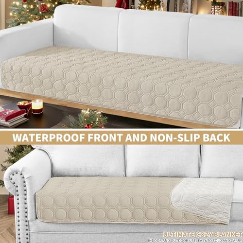 ZNSAYOTX Ultimate Cozy Blankets 100% Waterproof Sofa Mat Blanket - Image 2