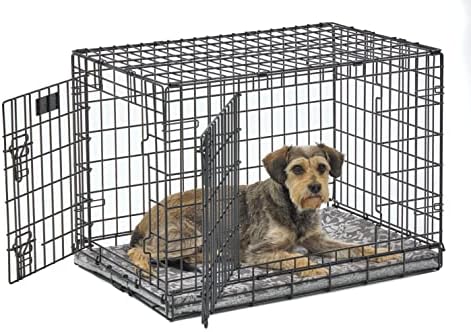 MidWest Homes for Pets Quiet Time Reversible Crate Pan Cover 30' Gray - Image 4