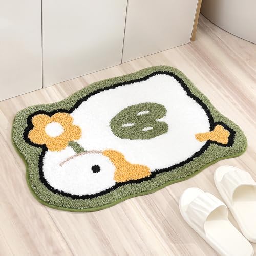 Molesun Goose Bath Mat 18x26, Soft Absorbent Microfiber Bath Rugs by Molesun