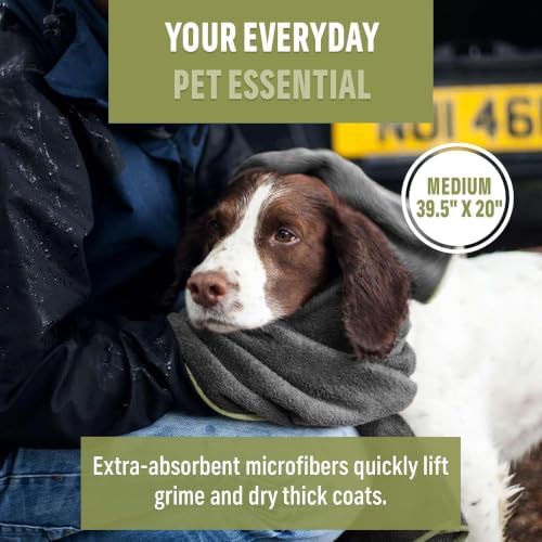 E-Cloth Pet Cleaning & Drying Bath Towel, Absorbent & Easy to Wash - Image 3