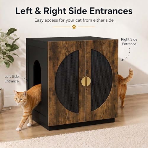 unipaws Cat Litter Box Enclosure - Image 4