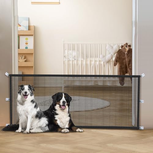 Magic Mesh Dog Gate for Doorways – Indoor Pet Gate 30"x70" for Kitchen - Image 6