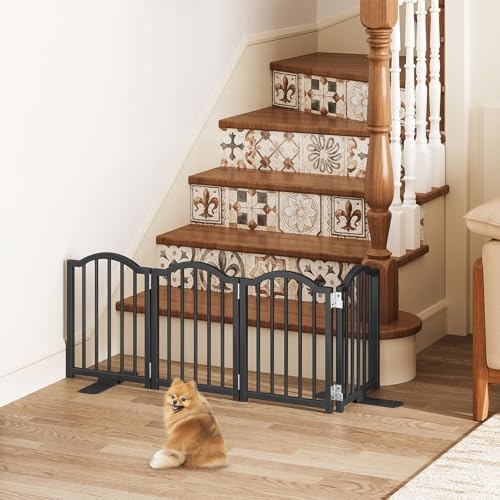 Snughome Short Dog Gate Indoor, Expands Up to 48’’ Wide Foldable Pet Gates - Image 4