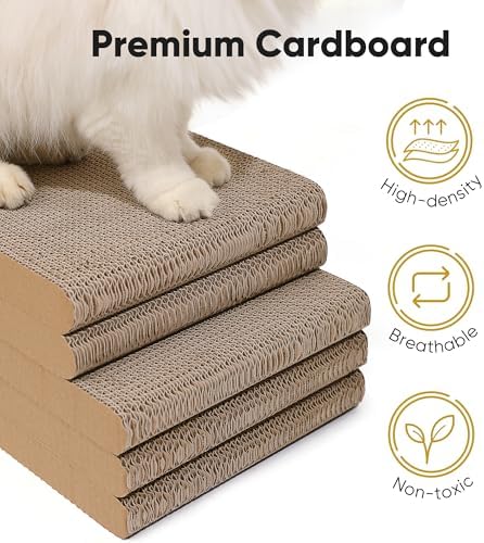FUKUMARU 2 Packs Cat Scratcher Replacement Refills - Image 4