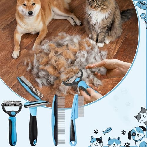 Patelai 4 Pcs Dog Dematting Comb - Image 5
