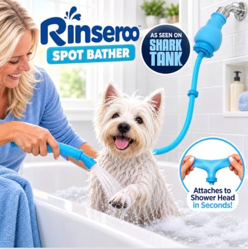 Rinseroo Dog Spot Washer – 6ft Slip-On Shower Hose - Image 2